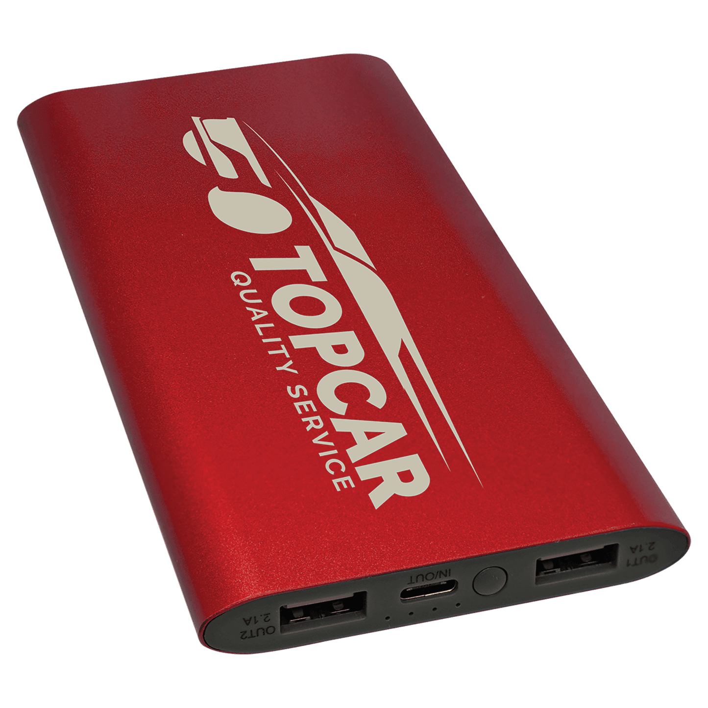 Engravable Wired & Wireless Portable Charger