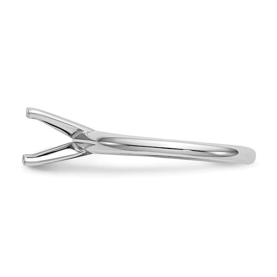 14k White Gold 1/8 carat Solitaire Ring