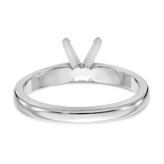 14k White Gold 1 carat Solitaire Engagement Ring