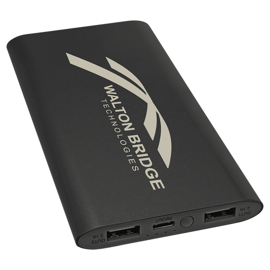 Engravable Wired & Wireless Portable Charger