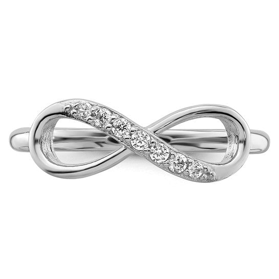 Sterling Silver Infinity Ring