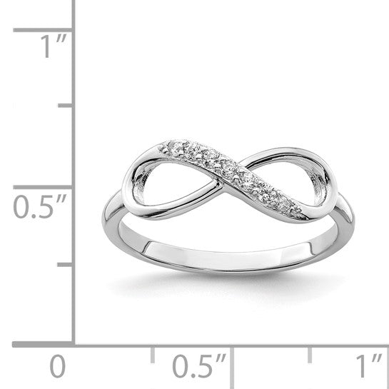 Sterling Silver Infinity Ring