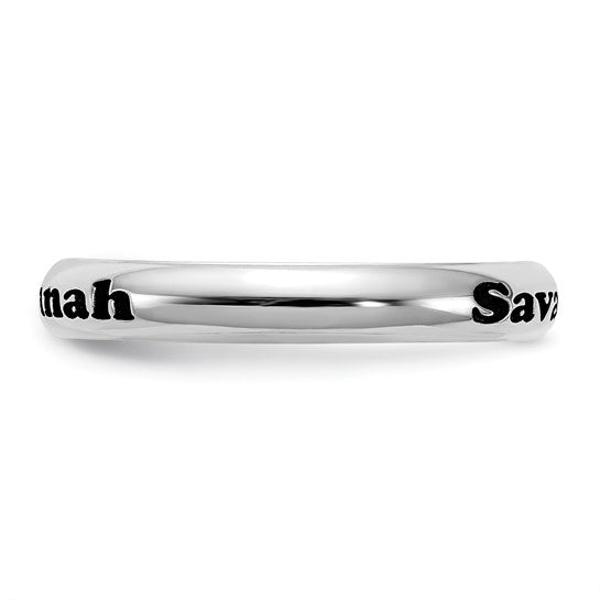 Stackable Expressions Personalized Rings